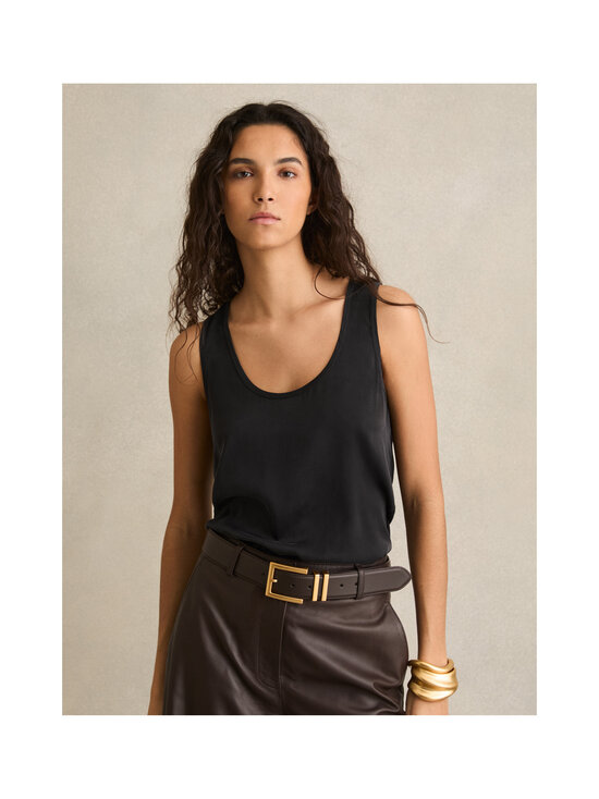 Reiss - Ruby Silk Front -toppi - 00 BLACK | Stockmann - photo 6