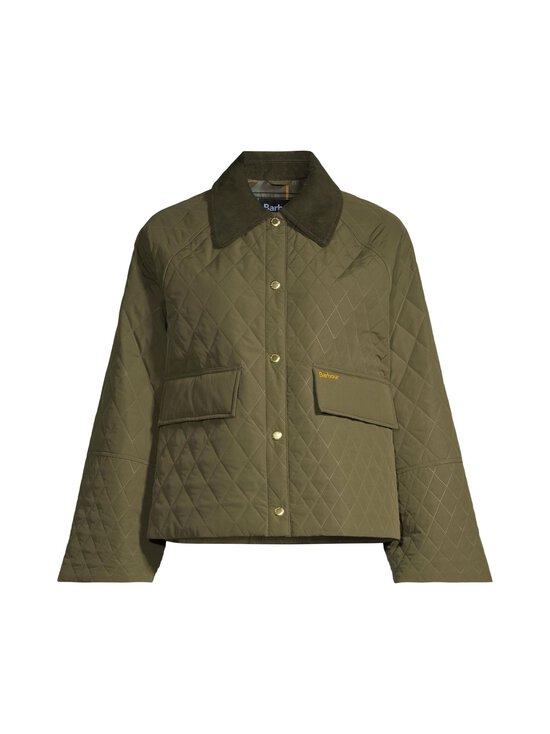 Barbour - Kirby Quilt -tikkitakki - GN93 IVY GREEN/ANCIENT TARTAN | Stockmann - photo 1