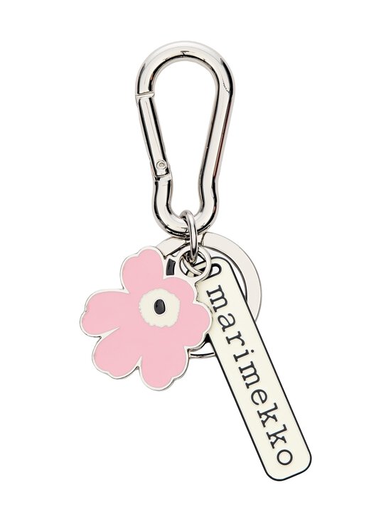 Marimekko - Puhallus Unikko -avaimenperä - 319 LIGHT PINK, OFF WHITE, BLACK | Stockmann - photo 1