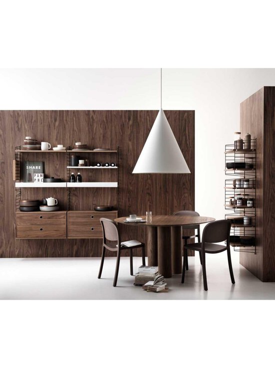 String - String System -metallihylly galvanoitu 58 x 30 cm - GREY | Stockmann - photo 7