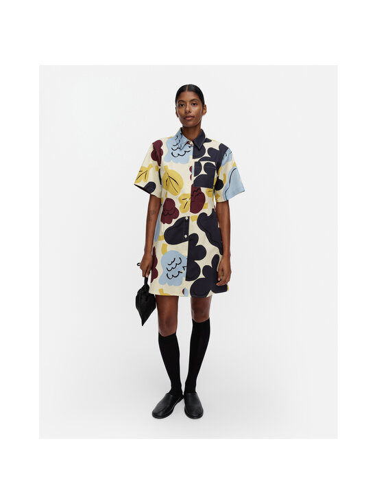 Marimekko - Kleit Seikkailu Kukasta Kukkaan - 259 LT. YELLOW, LT. BLUE, DK. BLUE | Stockmann - photo 2