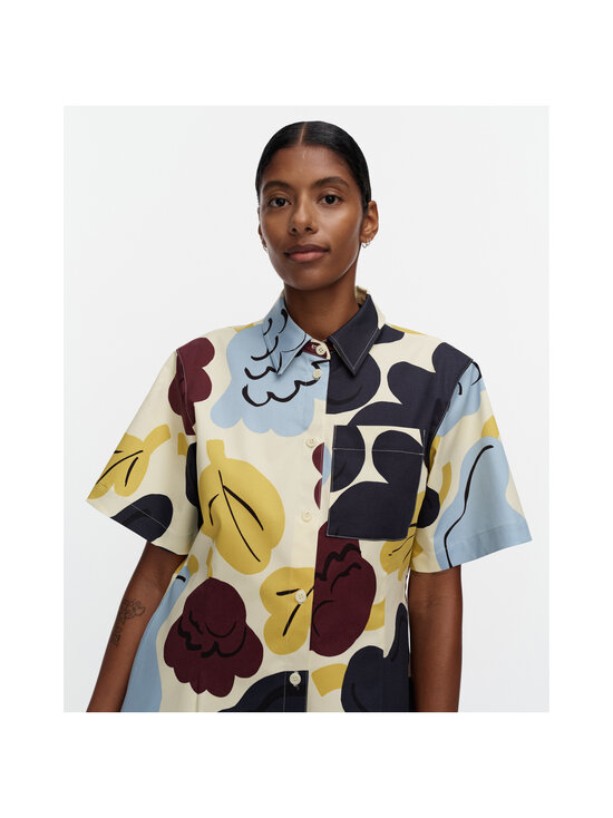 Marimekko - Kleit Seikkailu Kukasta Kukkaan - 259 LT. YELLOW, LT. BLUE, DK. BLUE | Stockmann - photo 6