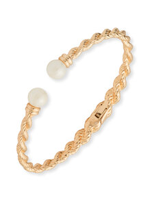 Lauren Ralph Lauren - Lindella Rope Pearl rokassprādze - GLD/ WHITE | Stockmann