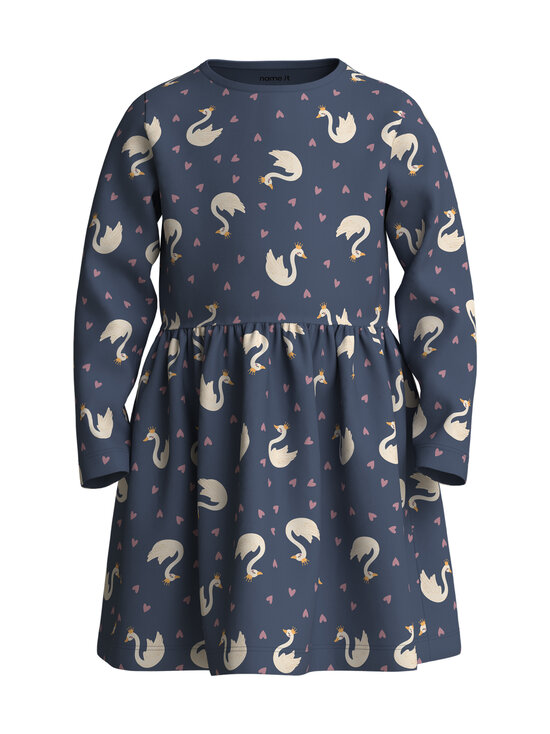 Name It - NmfVilisa-mekko - VINTAGE INDIGO AOP:SWAN PRINCESS | Stockmann - photo 1