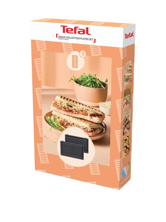 Tefal - Panini-paistolevyt 2 kpl - BLACK | Stockmann - photo 4