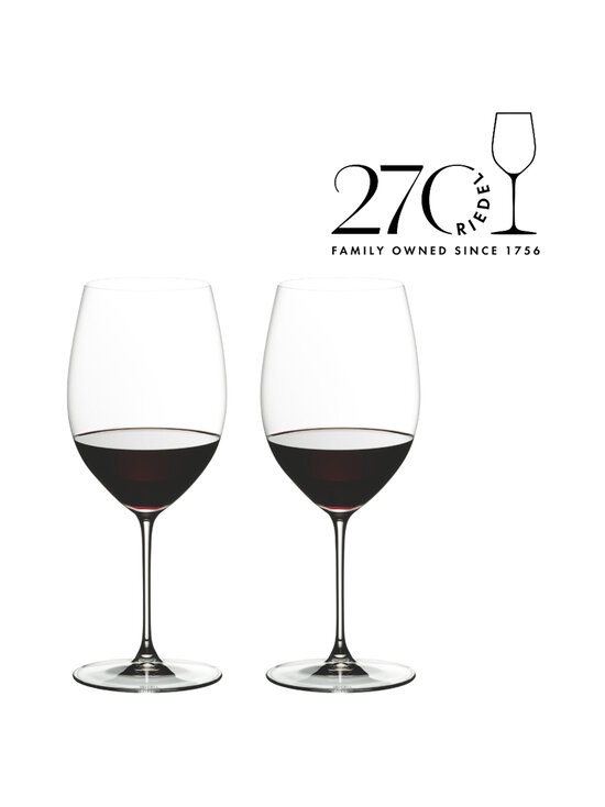 Riedel - Veritas Cabernet Merlot sarkanvīna glāzes 2 gab. - NO COL | Stockmann - photo 1