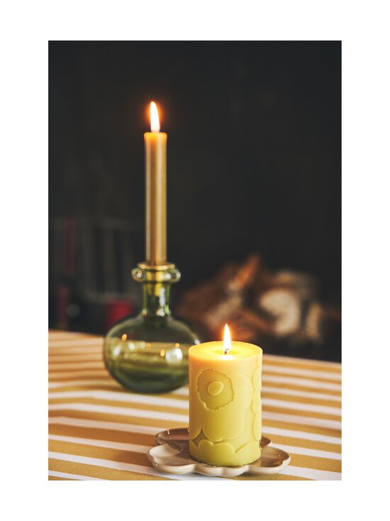 Marimekko - Lauaküünal Unikko 6,5 x 10 cm - OLIVE | Stockmann - photo 3