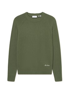 Les Deux - Brad Roundneck -neule - 575575-CHIVE GREEN | Stockmann