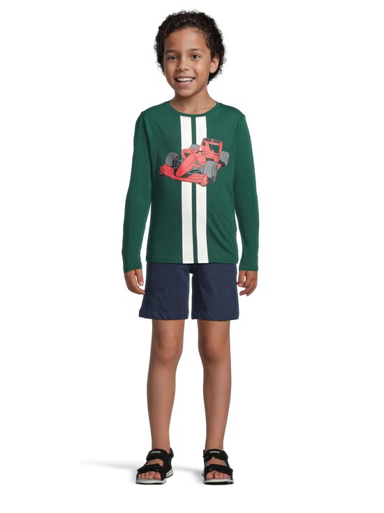 Bogi - B_ELMO_BG ls print tee Bogi - GREEN | Stockmann - photo 3