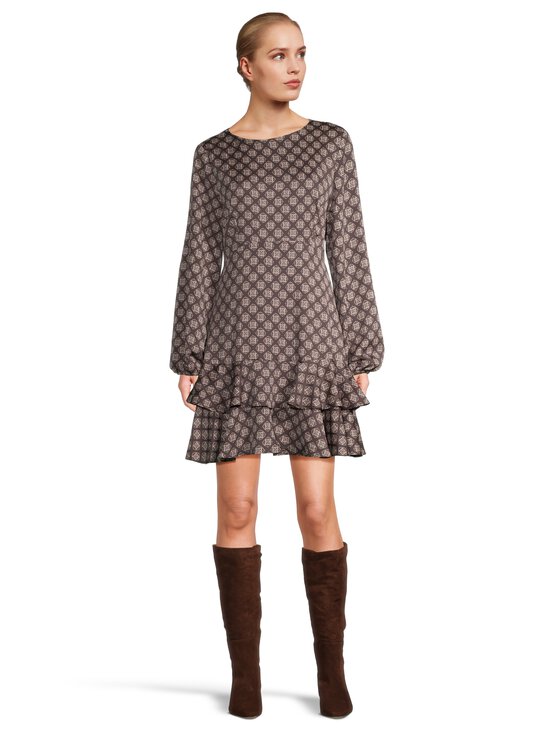 EMME - Tie Print -mekko - 005 DARK BROWN TIE PRINT | Stockmann - photo 2