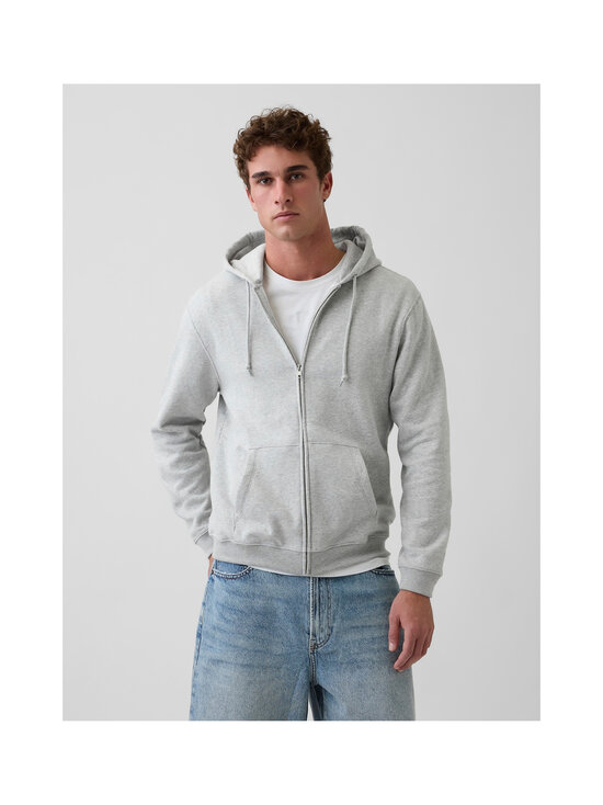 GAP - Fleece Full Zip džemperis ar kapuci - LIGHT HEATHER GREY B08 | Stockmann - photo 2