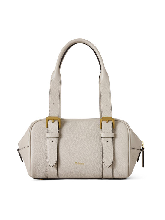 Mulberry - Small Boston Heavy Grain ādas soma - W160 CHALK | Stockmann - photo 1