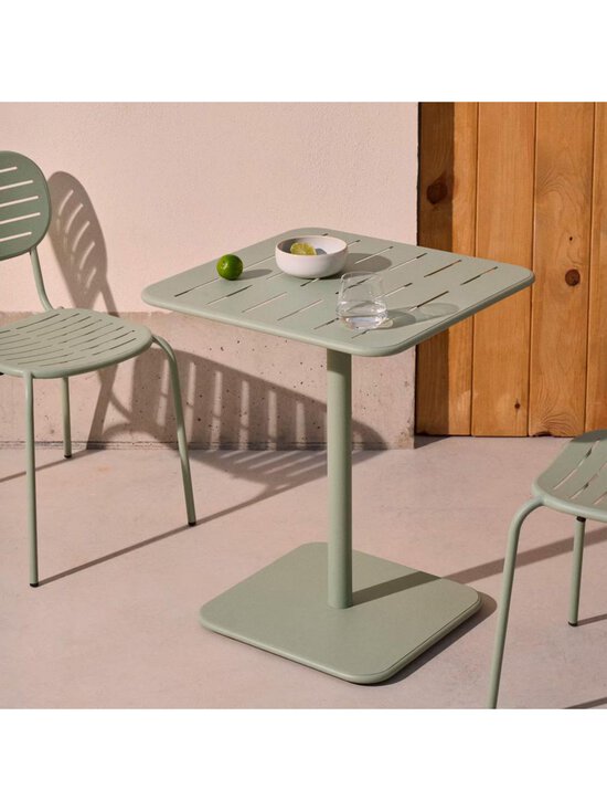 Kave Home - Brai-ruokapöytä vaaleanvihreä 70 x 70 cm - GREEN | Stockmann - photo 3