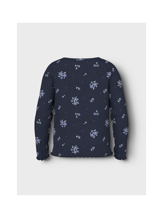 Name It - NmfVemia Slim -trikoopaita - NAVY BLAZER AOP:BLOSSOM AOP | Stockmann - photo 2