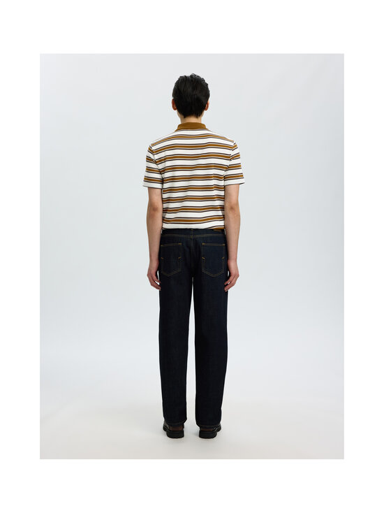 Selected - SlmJasper Stripe polo krekls - EGRET STRIPES:MONKS ROBE + DELICIOSO | Stockmann - photo 2