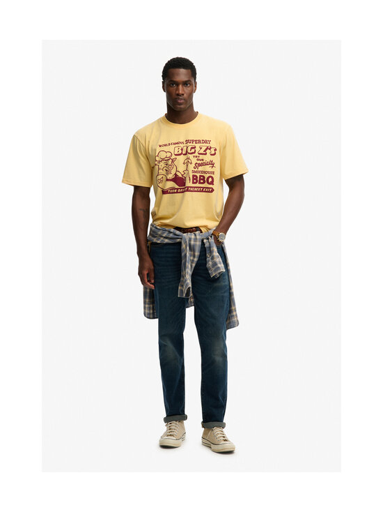 Superdry - Roadside Trade Loose t-paita - 8LI DAFFODIL YELLOW | Stockmann - photo 4