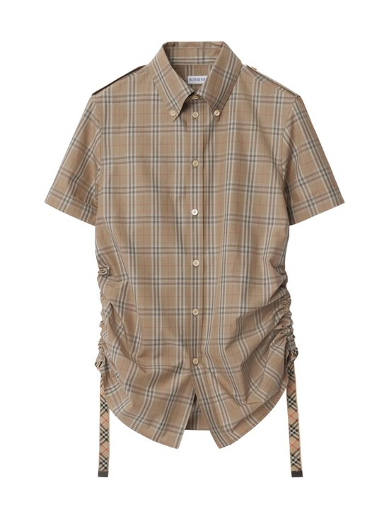 Burberry - Lyhythihainen ruutupaita - C2044 NUT IP CHECK | Stockmann - photo 1