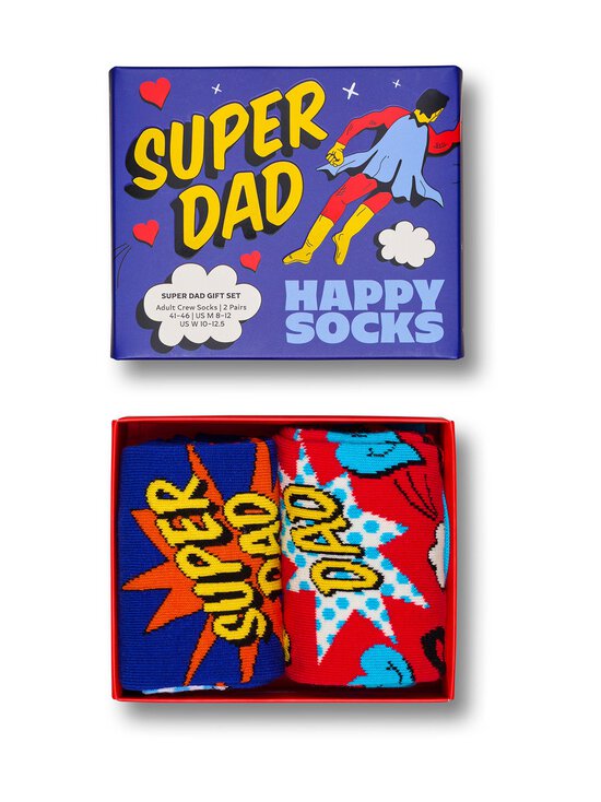 Happy Socks - Father's Day Gift Set -sukat 2-pack - 6300 BLUE | Stockmann - photo 4