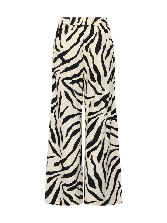 Gestuz - GZzeona High Waist -housut - 140 GRAPHIC BLACK WHITE ANIMAL | Stockmann - photo 2
