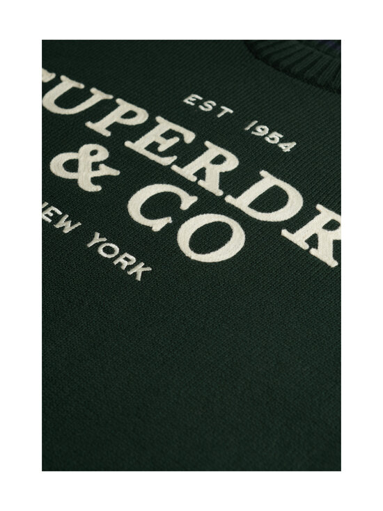 Superdry - Applique Graphic -neulepaita - 20E FOREST GREEN | Stockmann - photo 4