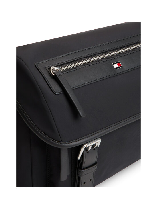 Tommy Hilfiger - Flag Nylon Messenger -olkalaukku - BDS BLACK | Stockmann - photo 4