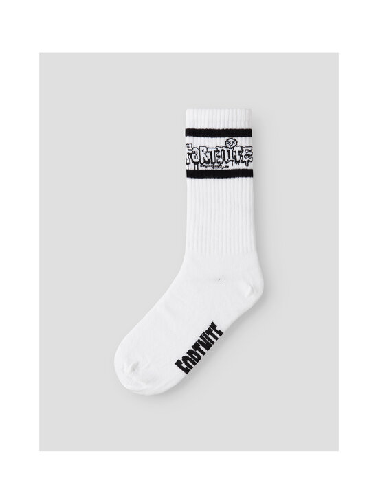 Name It - NkmFinlo Fortnite zeķes 3-pāri - BRIGHT WHITE PACK:3P | Stockmann - photo 3