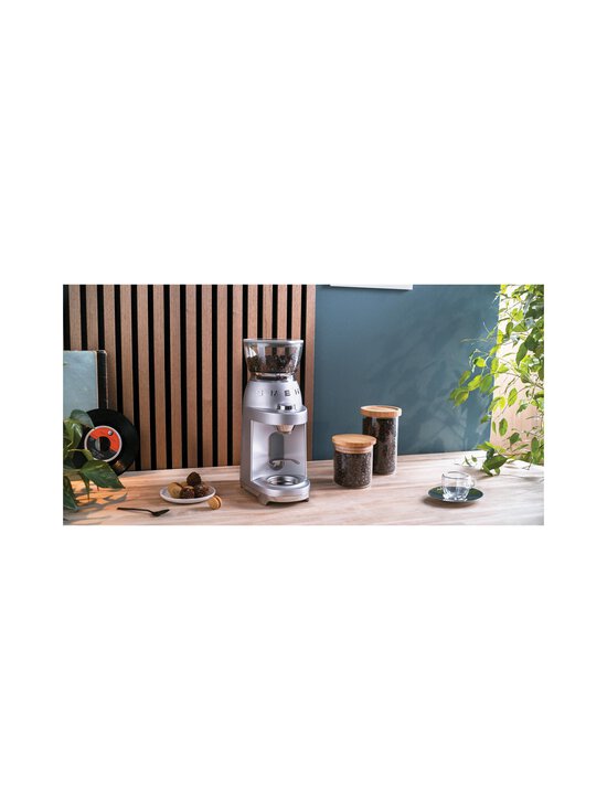 Smeg - CGF02SSEU Coffee Grinder -kahvimylly - ALUMINIUM | Stockmann - photo 10