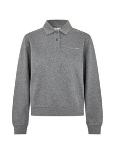 Samsoe Samsoe - Sadory Polo -neule - CLR001804 MID GREY MEL. | Stockmann