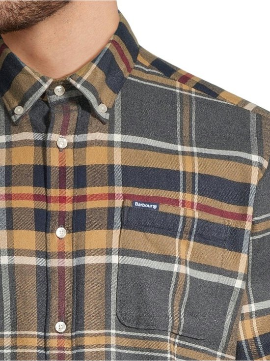 Barbour - Ronan Casual -kauluspaita - GY52 GREY MARL | Stockmann - photo 4