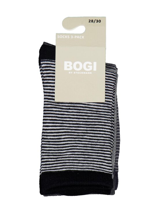 Bogi - Jack zeķes 3 iepak. - GREY STRIPES | Stockmann - photo 3