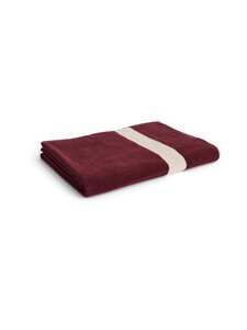 HAY - Stripe-kylpypyyhe - BURGUNDY | Stockmann