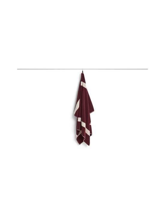HAY - Stripe-kylpypyyhe - BURGUNDY | Stockmann - photo 2