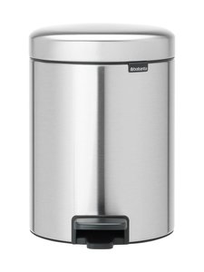 Brabantia - Pedaaliga prügikast Newlcon 5 l - TERÄS Brabantia - Pedaaliga prügikast Newlcon 5 l - TERÄS | Stockmann