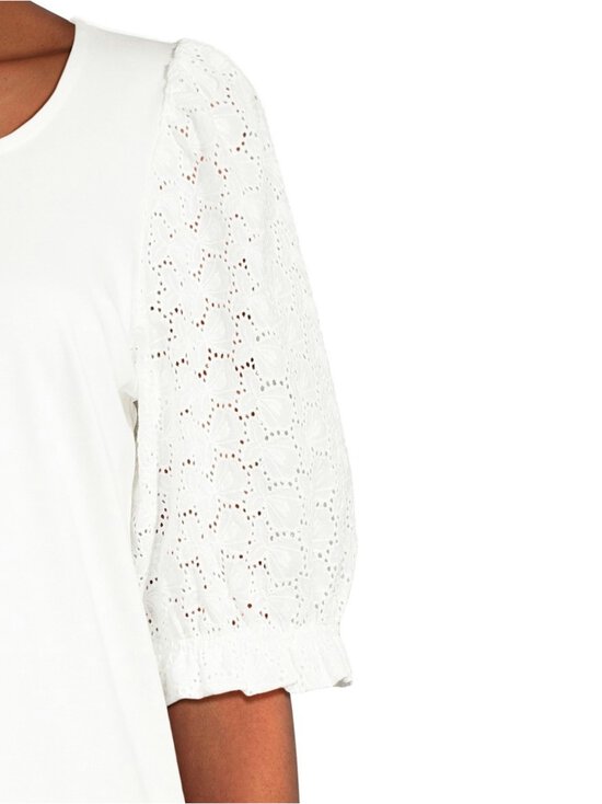 NOOM - Anu-trikoopusero - WHITE | Stockmann - photo 4