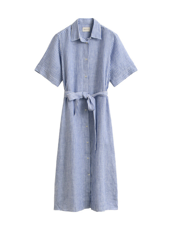 GANT - Svītraina lina kreklkleita - 417 ROYAL BLUE | Stockmann - photo 1