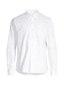 Oscar Jacobson - Slim Fit Casual Oxford -kauluspaita - 921 OPTICAL WHITE | Stockmann