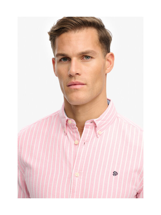 Superdry - Triiksärk Preppy Oxford - J8Q CALI CORAL/OPTIC STRIPE | Stockmann - photo 2