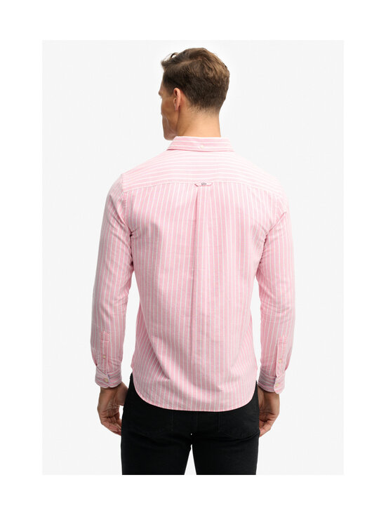 Superdry - Triiksärk Preppy Oxford - J8Q CALI CORAL/OPTIC STRIPE | Stockmann - photo 5