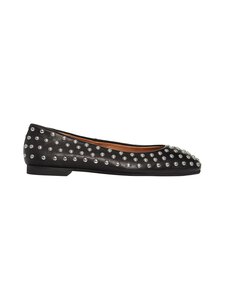 PAVEMENT - Katie Studs -nahkaballerinat - 020 BLACK | Stockmann