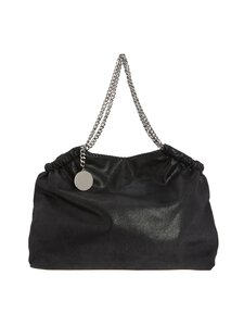 Stella McCartney - Shaggy Deer Tote -tekonahkalaukku - 1000 BLACK | Stockmann