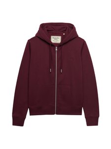 Superdry - Signature Ziphood -huppari - 1KD PORT RED | Stockmann