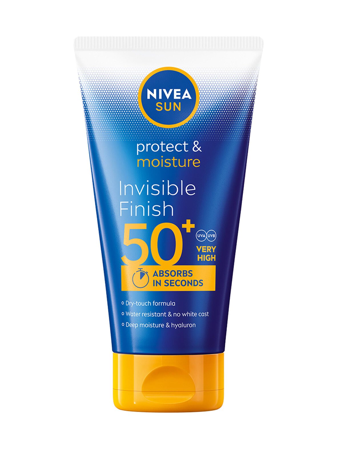Protect & Moisture Invisible Finish SPF50+ -aurinkosuojavoide