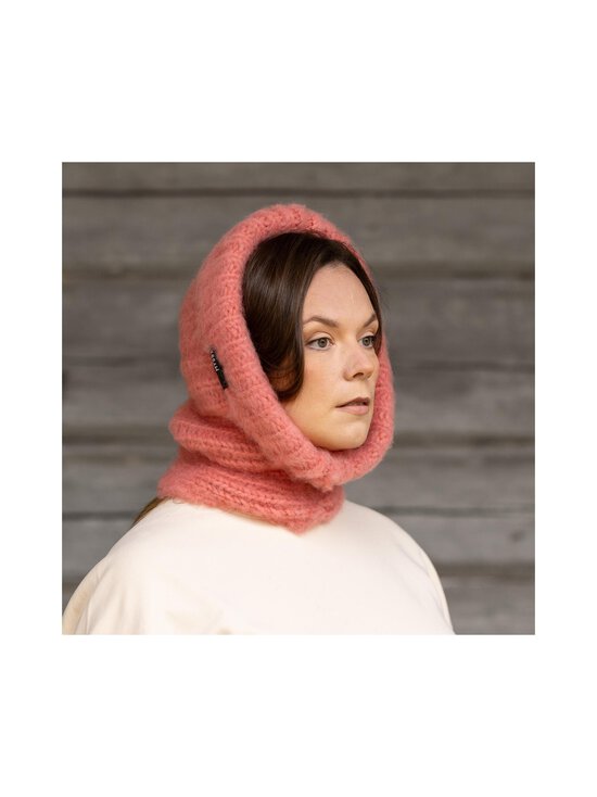 Myssyfarmi - Vilke Hohto adīta vilnas kapuce - VILKE CORAL PINK - photo 3 Myssyfarmi - Vilke Hohto adīta vilnas kapuce - VILKE CORAL PINK | Stockmann - photo 3