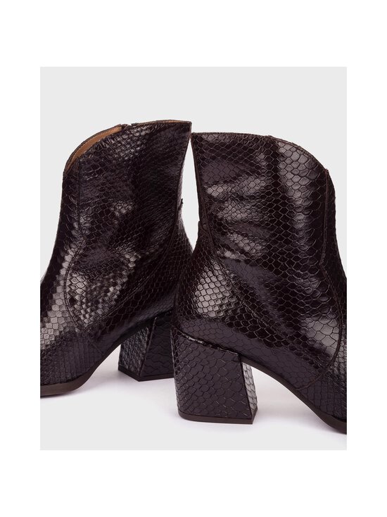 Wonders - Block Heel City Cowboy -nahkanilkkurit - DOLMEN TESTA | Stockmann - photo 4