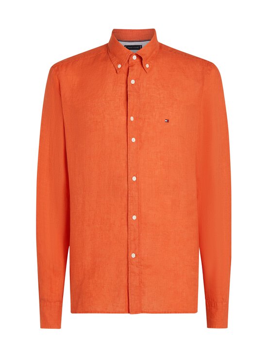 Tommy Hilfiger - Linane särk Pigment Dyed Regular Fit - SCX BRILLIANT ORANGE - photo 1 Tommy Hilfiger - Linane särk Pigment Dyed Regular Fit - SCX BRILLIANT ORANGE | Stockmann - photo 1