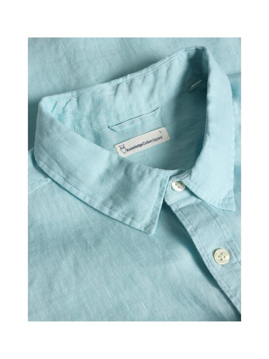 Knowledge Cotton Apparel - Regular-pellavapaita - 1480 AQUA-ESQUE - photo 3 Knowledge Cotton Apparel - Regular-pellavapaita - 1480 AQUA-ESQUE | Stockmann - photo 3