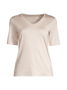ESSENTIALS by Stockmann - Joanna V-neck t-paita - CHALK | Stockmann