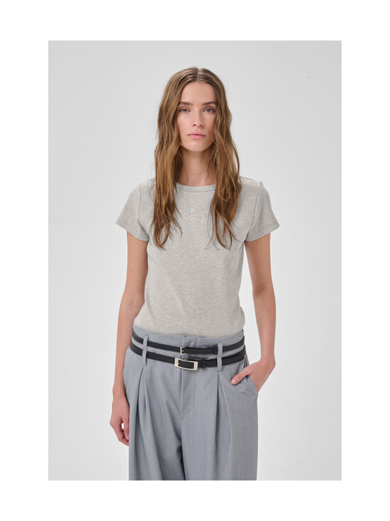 MY ESSENTIAL WARDROBE - MWMandy t-krekls - 170 LIGHT GREY MELANGE | Stockmann - photo 3