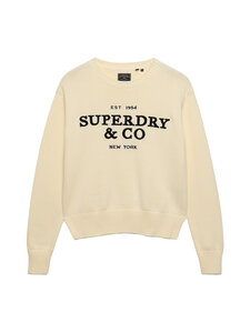 Superdry - Heritage Graphic -neulepusero - TX1 ECRU/NAVY | Stockmann