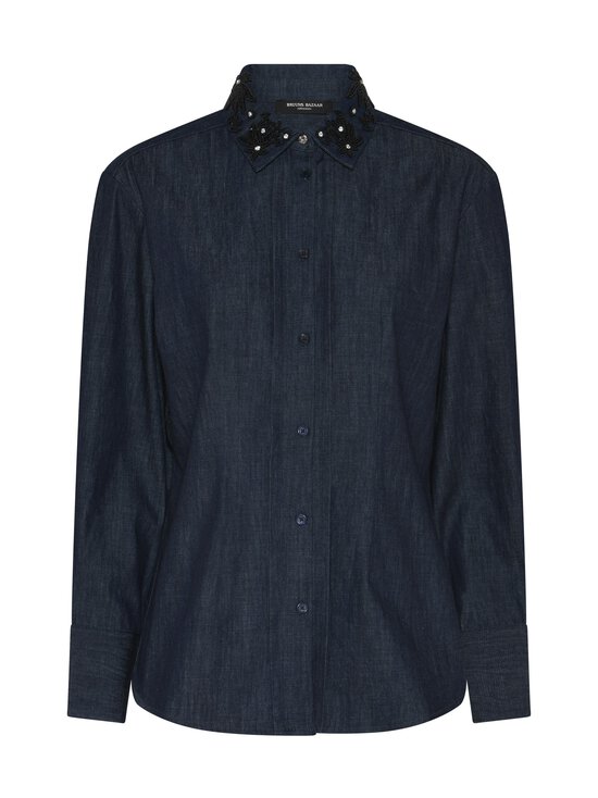 BRUUNS BAZAAR - ChambraBBSiwa-farkkupaita - DENIM BLUE | Stockmann - photo 1